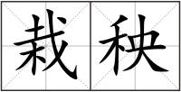 栽秧