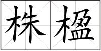 株楹
