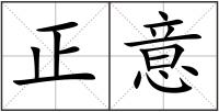 正意