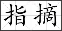 指摘