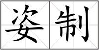 姿制