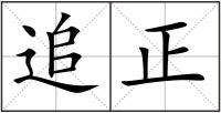 追正