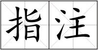 指注