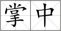 掌中